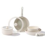 Cookware Set Series 11 & 17PCS Ribbed Detachable Cookware Set