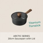 ARCTIC SERIES 20CM Premium Non-stick Saucepan with Lid
