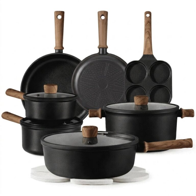 ARCTIC SERIES 13 & 16 & 18-PCS Premium Non-stick Cookware Set|ARCTIC SERIES