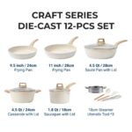 CRAFT SERIES 12-PCS Premium Non-stick Cookware Set｜CRAFT SERIES
