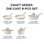 CRAFT SERIES 8-PCS Premium Non-stick Cookware Set｜CRAFT SERIES