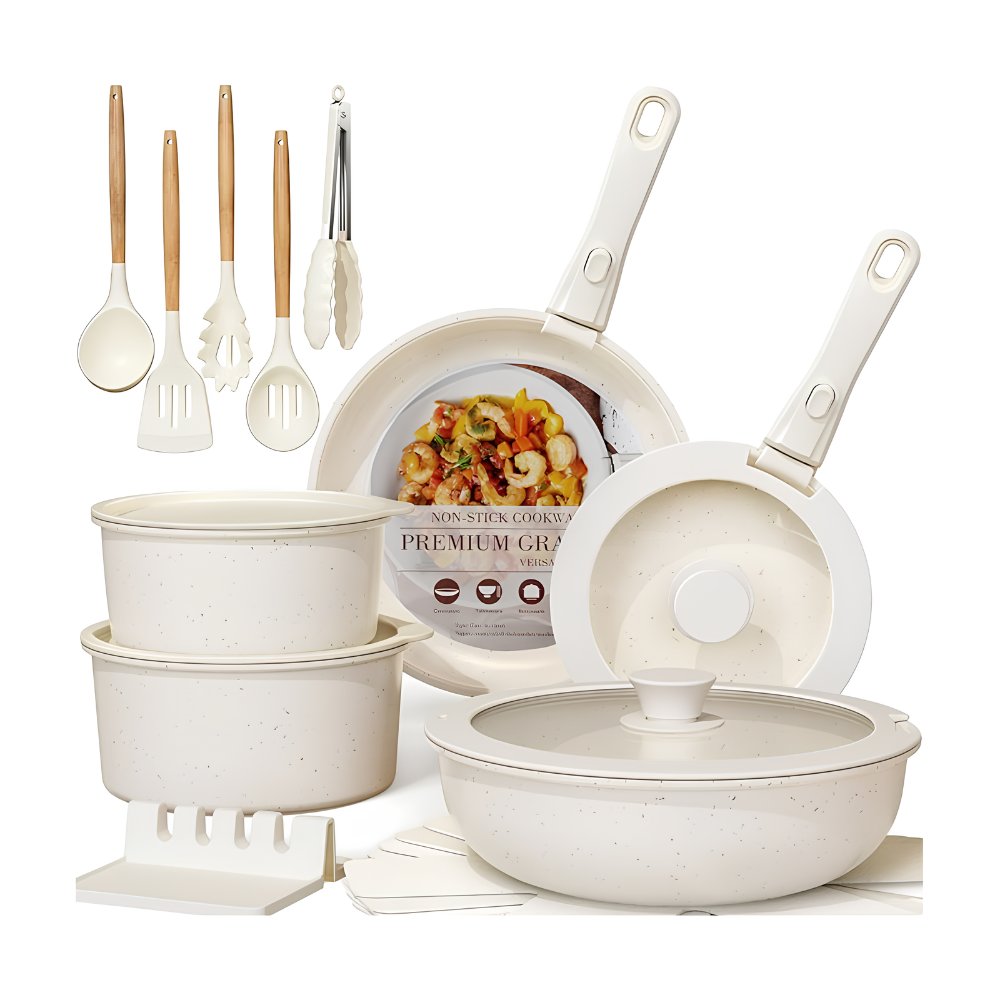 Cookware Set Series 21 PCS Detachable Cookware Set